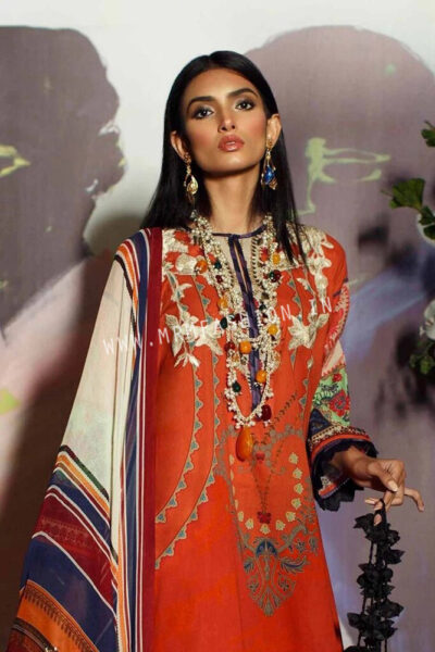 Sana Safinaz Mahay Lawn Collection 2020  16B - Image 2
