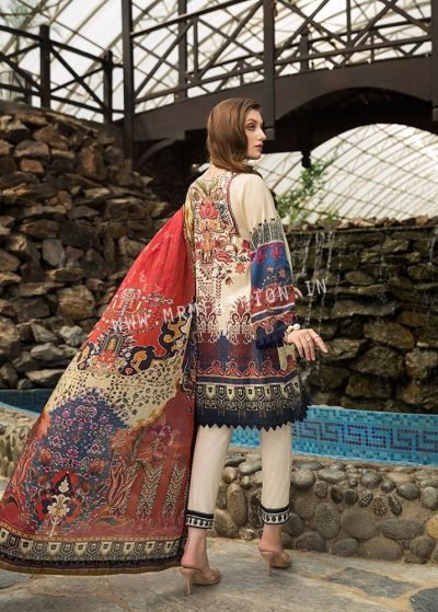 Afrozeh Sienna Lawn 2020 - 10 - Stargazer - Image 2