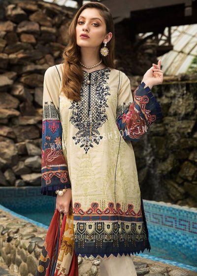 Afrozeh Sienna Lawn 2020 - 10 - Stargazer - Image 3