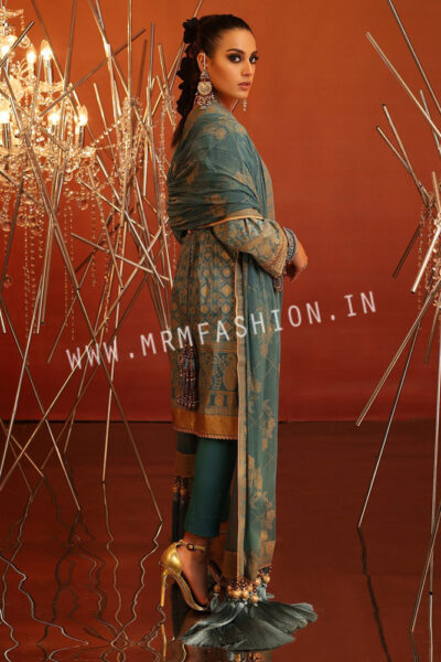Alkaram Festive 2020 | FC-12E-20-Teal - Image 2