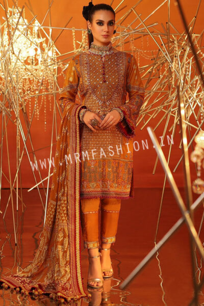 Alkaram Festive 2020 | FC-23K-20-Mustard