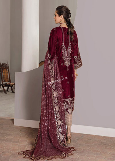 Naghma Luxury Velvet By Afrozeh | Laila - Image 2