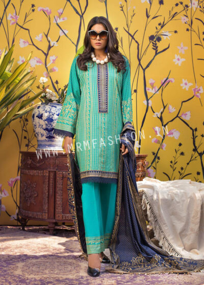 ZS Textile Printed Banarsi | Design.01