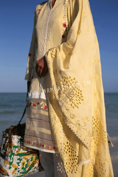 Qalamkar Luxury Lawn | QLL-05 - Image 2