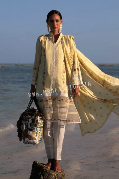 Qalamkar Luxury Lawn | QLL-05 - Image 3