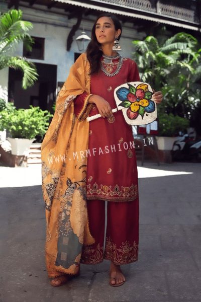Qalamkar Luxury Lawn | QLL-09