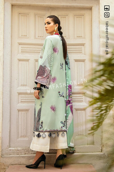Tabeer Vitalia Luxury Lawn 2020 | Dáhliâ - Image 2