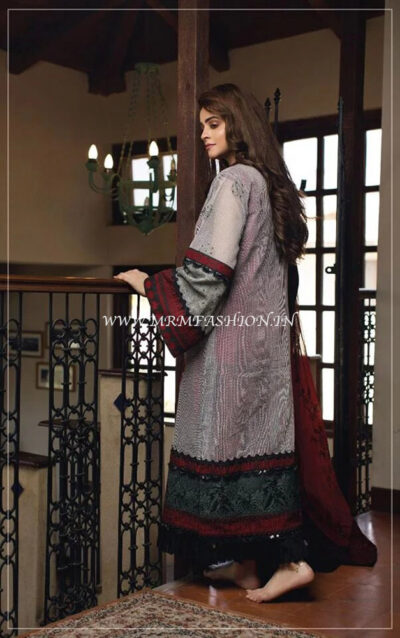 Wajid Khan Lawnkari Eid Collection By Rub Nawaz - 01 - Image 2