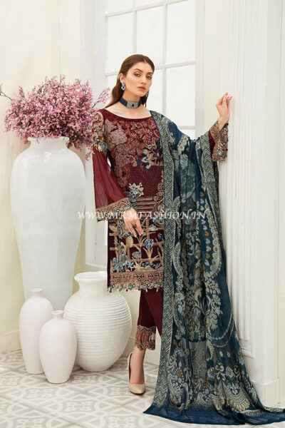 Ramsha Chiffon Vol 19 | F-1901