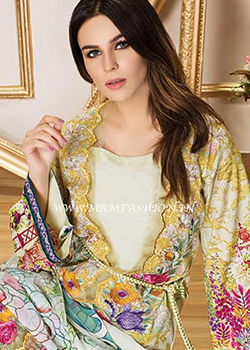 Five Star D'Vine Embroidered Lawn 2020 - Original