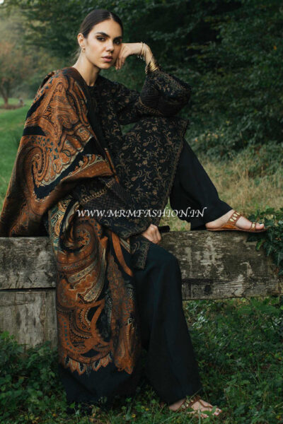 Zara Shahjahan Winter Shawl 2020 - Bano - Image 2