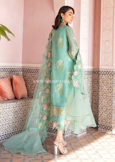 Afrozeh Nauratan Luxury Chiffon ' 21 | Mushq - Image 2