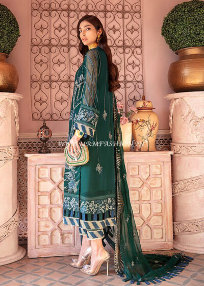 Afrozeh Nauratan Luxury Chiffon ' 21 | Naqsh - Image 2