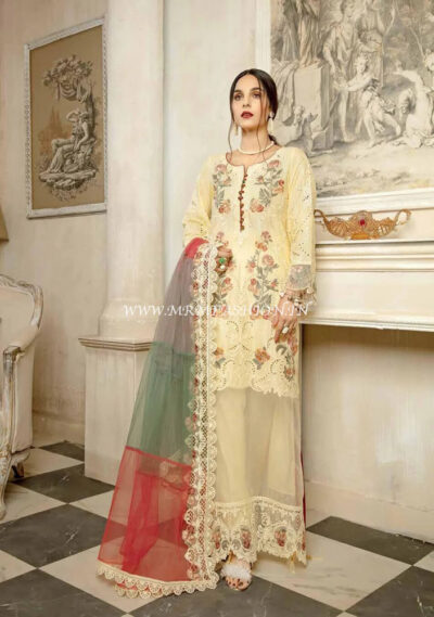 Janique Embroidered Lawn 2021 - 07