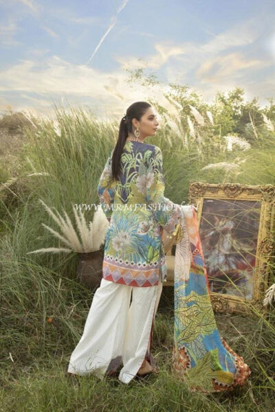 Adan's Libas Summer Tales Lawn - Lavender - Image 2