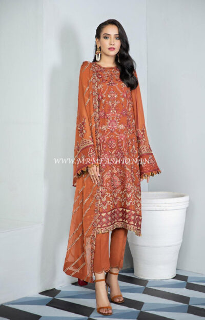 Alizeh Embroidered Chiffon Vol-3 | 06-Shideh