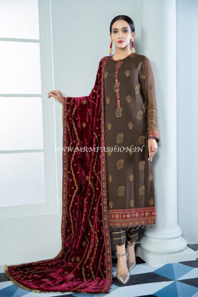 Alizeh Embroidered Chiffon Vol-3 | 09-Suri