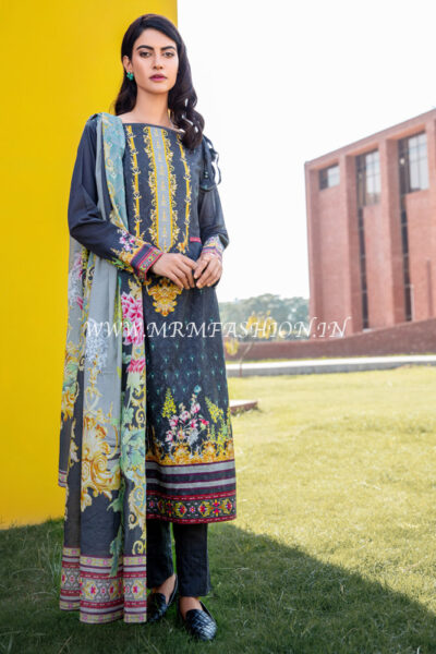 Gul Ahmed Schiffli Collection 2021 - CLE-01