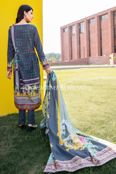 Gul Ahmed Schiffli Collection 2021 - CLE-01 - Image 2