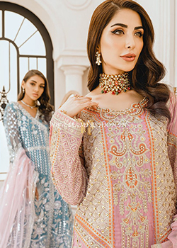 Freesia Premium Chiffon By Maryum N Maria 2021 - Original