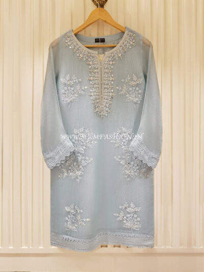 Agha Noor | Pure Cotton Net Shirt S101150-M Size