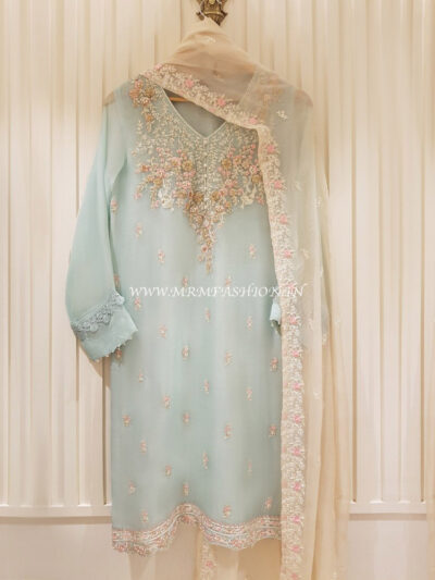 Agha Noor | Two Piece Pure Chiffon S101170-L Size