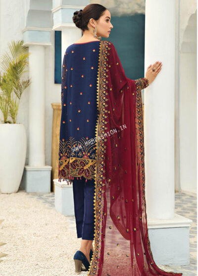 Alizeh Embroidered Chiffon Vol-4 | 1 - Nightingale - Image 2