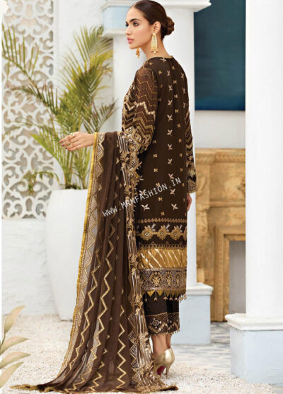Alizeh Embroidered Chiffon Vol-4 | 3 - Autumn Tribal - Image 2