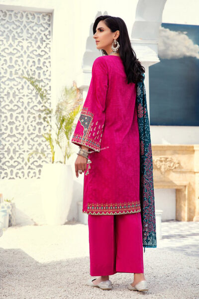 Cross Stitch Daily Unstitched Lawn 2021 - Bandhani Khas - Image 2