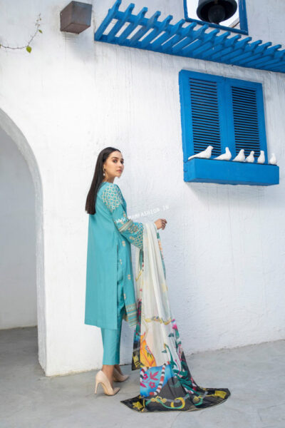 Kalyan Chikankari Lawn Vol 2 | KCKV2-13 - Image 2