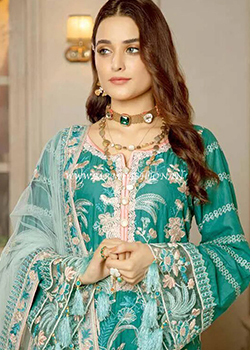 Janique Embroidered Lawn 2021 - Original