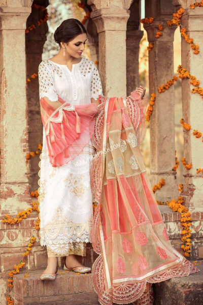 Charizma Signature Embroidered Lawn 2021 | ELS - 1 - Image 2