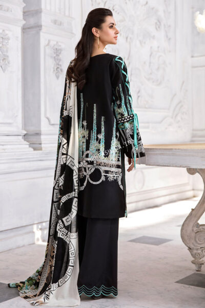 Jade Firdous Urbane Embroidered Lawn Collection 2021 | 19114A - Image 2