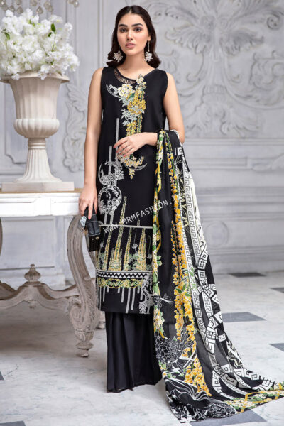 Jade Firdous Urbane Embroidered Lawn Collection 2021 | 19114B