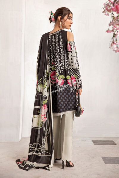 Jade Firdous Urbane Embroidered Lawn Collection 2021 | 19125A - Image 2