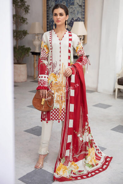 Jade Firdous Urbane Embroidered Lawn Collection 2021 | 19125B