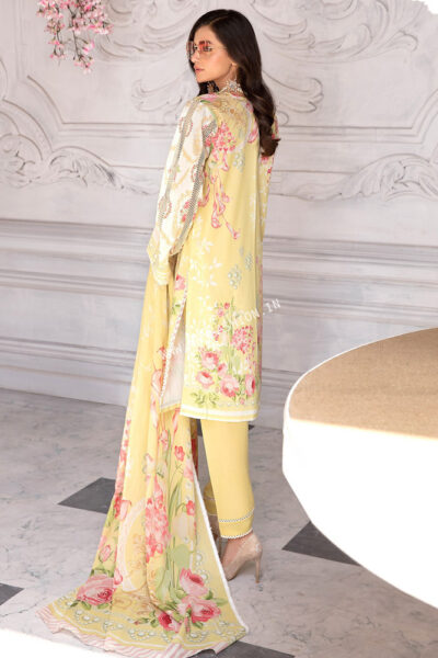 Jade Firdous Urbane Embroidered Lawn Collection 2021 | 19608A - Image 2