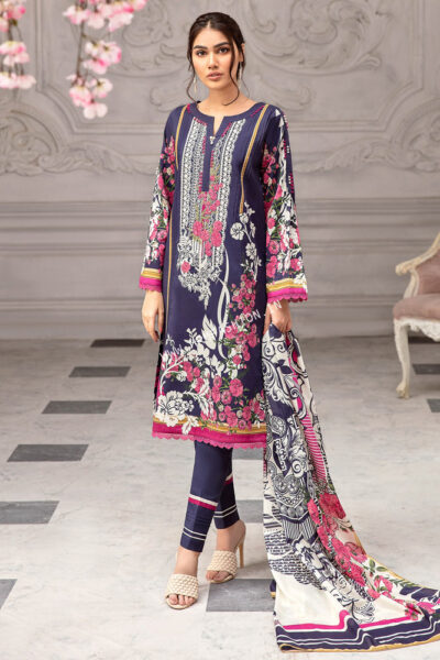 Jade Firdous Urbane Embroidered Lawn Collection 2021 | 19609A