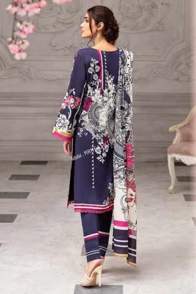 Jade Firdous Urbane Embroidered Lawn Collection 2021 | 19609A - Image 2