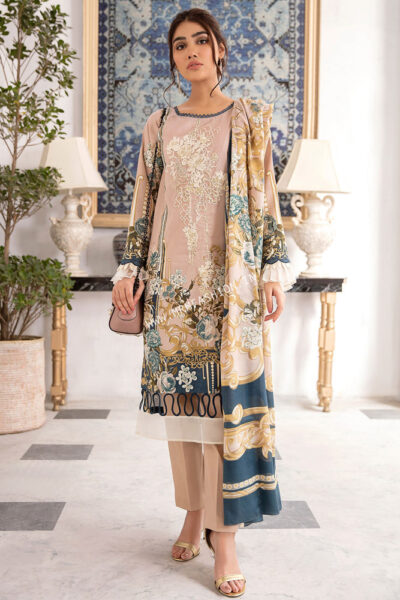 Jade Firdous Urbane Embroidered Lawn Collection 2021 | 19616A