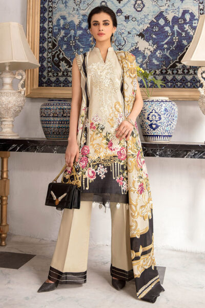 Jade Firdous Urbane Embroidered Lawn Collection 2021 | 19616B