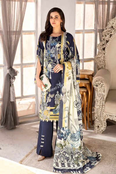 Jade Firdous Urbane Embroidered Lawn Collection 2021 | 19778A