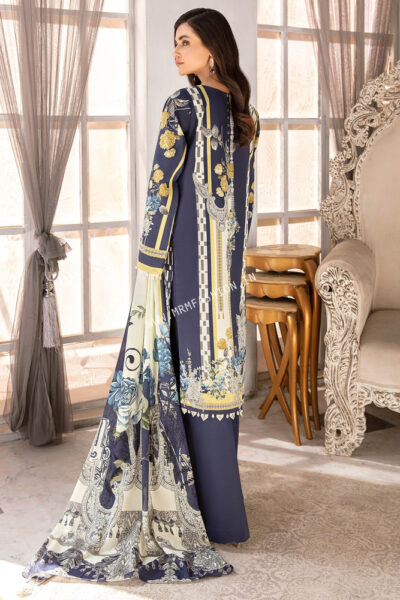 Jade Firdous Urbane Embroidered Lawn Collection 2021 | 19778A - Image 2