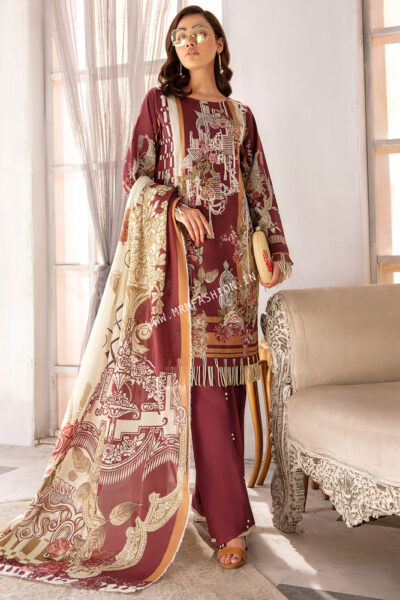 Jade Firdous Urbane Embroidered Lawn Collection 2021 | 19778B