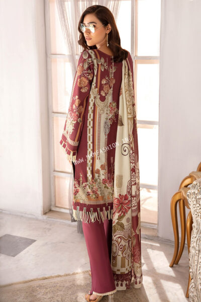 Jade Firdous Urbane Embroidered Lawn Collection 2021 | 19778B - Image 2