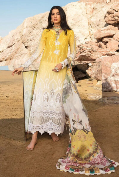 Noor Luxury Lawn By Saadia Asad 2021 | D10-A