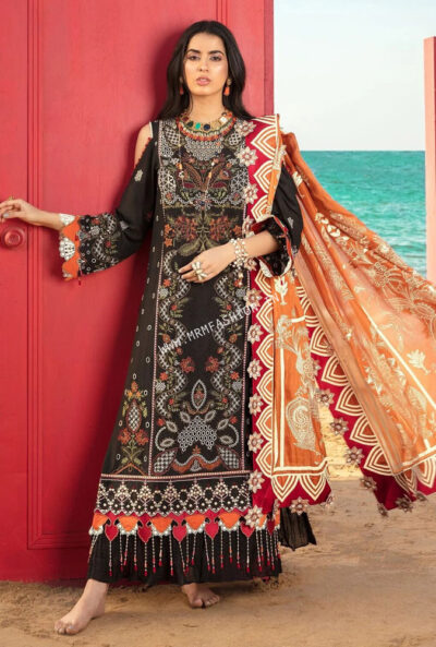 Noor Luxury Lawn By Saadia Asad 2021 | D6-A