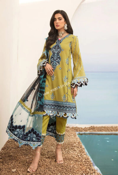 Noor Luxury Lawn By Saadia Asad 2021 | D7-A