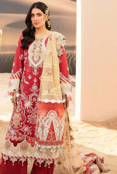 Noor Luxury Lawn By Saadia Asad 2021 | D9-A