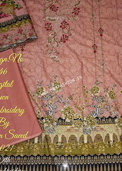 Bin Saeed Embroidered Lawn 2021 - Original